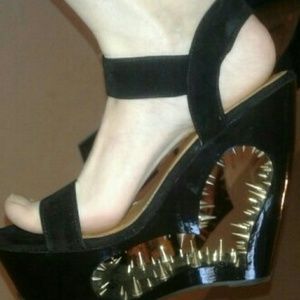 Sheikh brand decorative high heel platforms